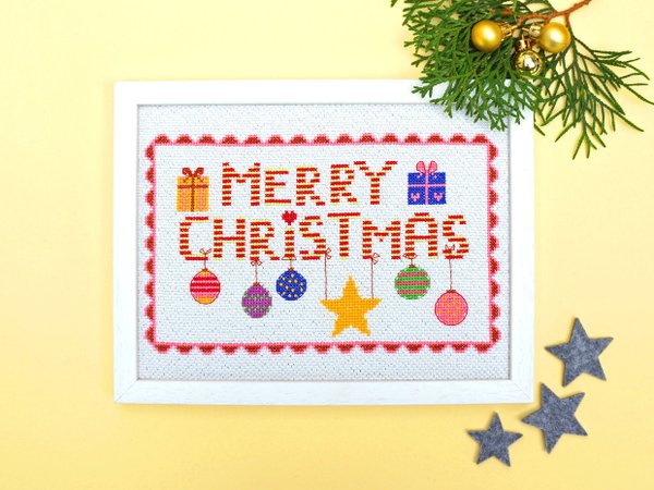 Stickset "Merry Christmas"